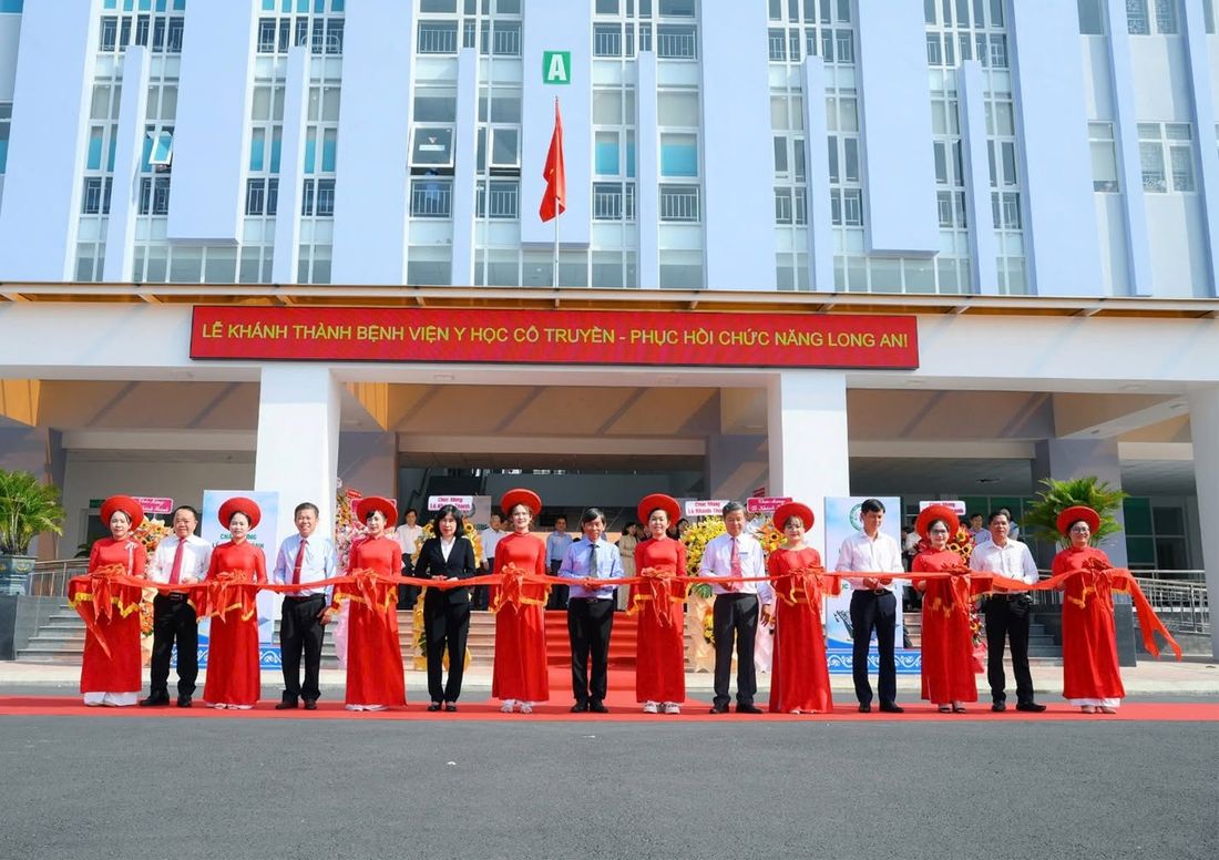 Lễ khánh thành BỆNH VIỆN Y HỌC CỔ TRUYỀN - PHỤC HỒI CHỨC NĂNG LONG AN